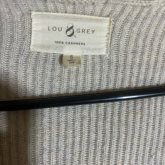 Long hooded cashmere cardigan - Picture 3 of 4